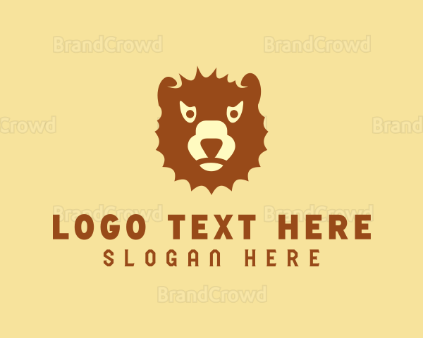 Angry Wild Bear Logo