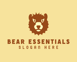 Bear - Angry Wild Bear logo design