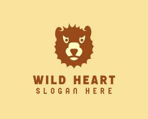 Angry Wild Bear logo design