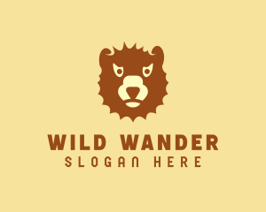 Angry Wild Bear logo design