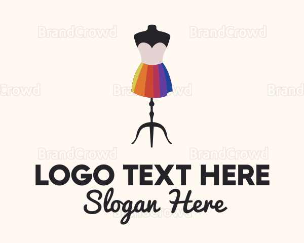 Rainbow Dress Designer Logo
