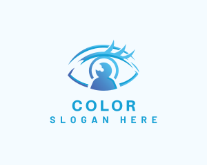 Human Eye Security Logo