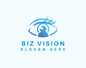 Human Eye Security logo design