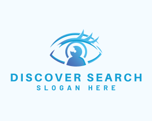Find - Human Eye Security logo design