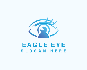 Human Eye Security logo design