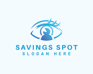 Human Eye Security logo design