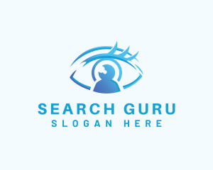 Human Eye Security logo design