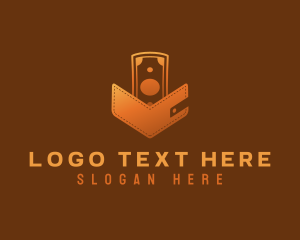 Online - Money Wallet Payment logo design