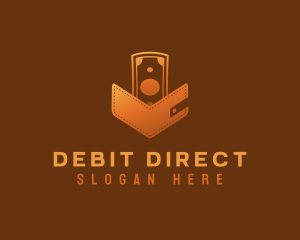 Debit - Money Wallet Payment logo design