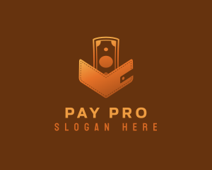 Money Wallet Payment logo design