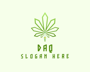 Vape - Modern Tech Marijuana logo design