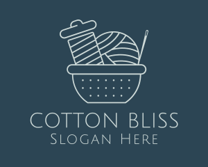 Cotton - Yarn Thread Tailoring logo design