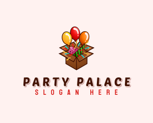 Birthday - Party Birthday Box logo design