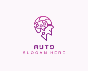 Robotics - Artificial Intelligence Robot logo design