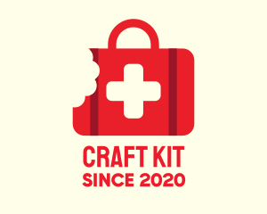 Kit - Red Emergency Kit logo design
