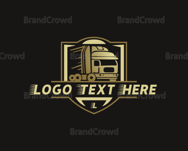 Express Freight Trucking Logo