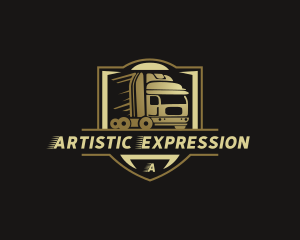 Express Freight Trucking logo design