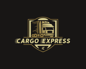 Express Freight Trucking logo design