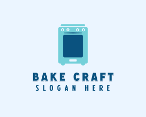 Mobile Oven Application logo design