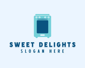 Mobile Oven Application logo design