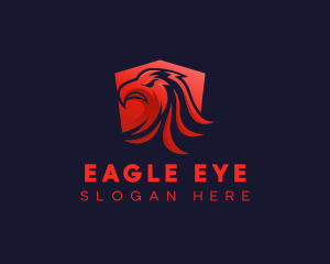 Eagle Airforce Falcon logo design