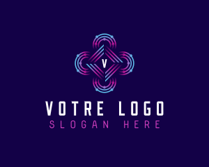 Automated - Cyber Software Technology logo design