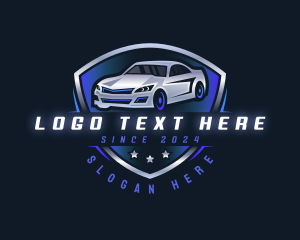 Car Racing - Car Detailing Maintenance logo design
