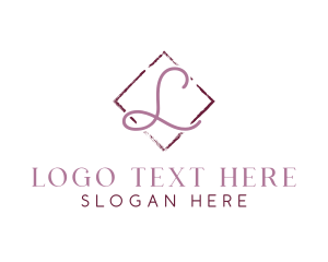 Pink - Cursive Boutique Accessory logo design