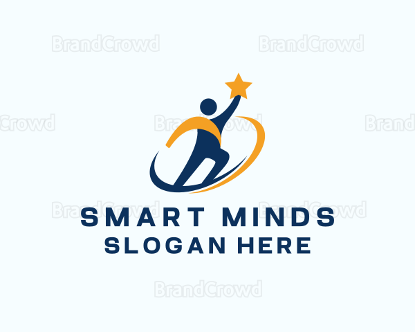 Human Star Goal Logo