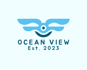 Wave Ocean Park logo design