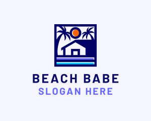 Beach House Realty logo design