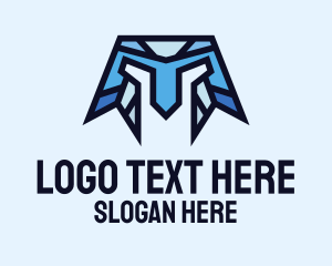 Multicolor - Multicolor Spartan Helmet logo design