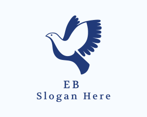 Spiritual Dove Bird Logo