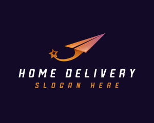 Shipping Travel Plane  logo design