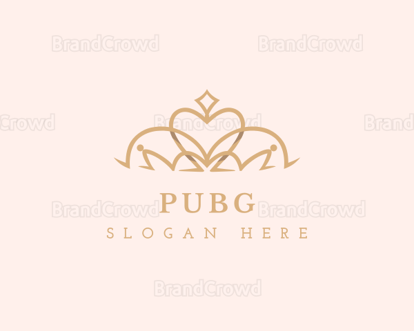 Luxury Delicate Crown Logo