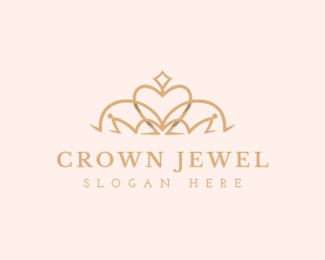 Luxury Delicate Crown logo design