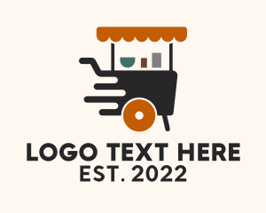 Cart - Street Food Cart logo design