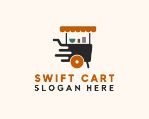 Street Food Cart  logo design