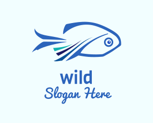 Blue Fish Aquaculture Logo