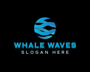 Wave Globe Network logo design