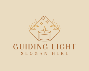 Natural Candle Light logo design