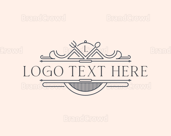 Classy Chef Restaurant Logo