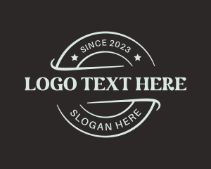 Hobby - Vintage Clothing Emblem logo design