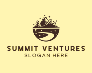 Summit Pathway Hiking logo design