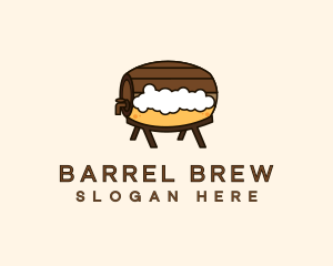 Beer Barrel Keg logo design