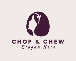 Woman Hair Salon Logo