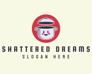 Character - Happy Pot Lid logo design