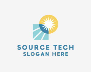 Source - Eco Solar Energy logo design