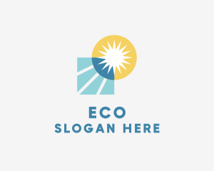 Eco Solar Energy  logo design