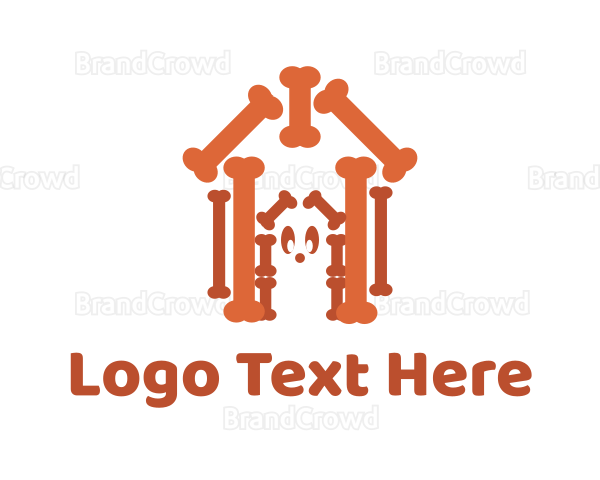 Dog Bone Kennel Logo